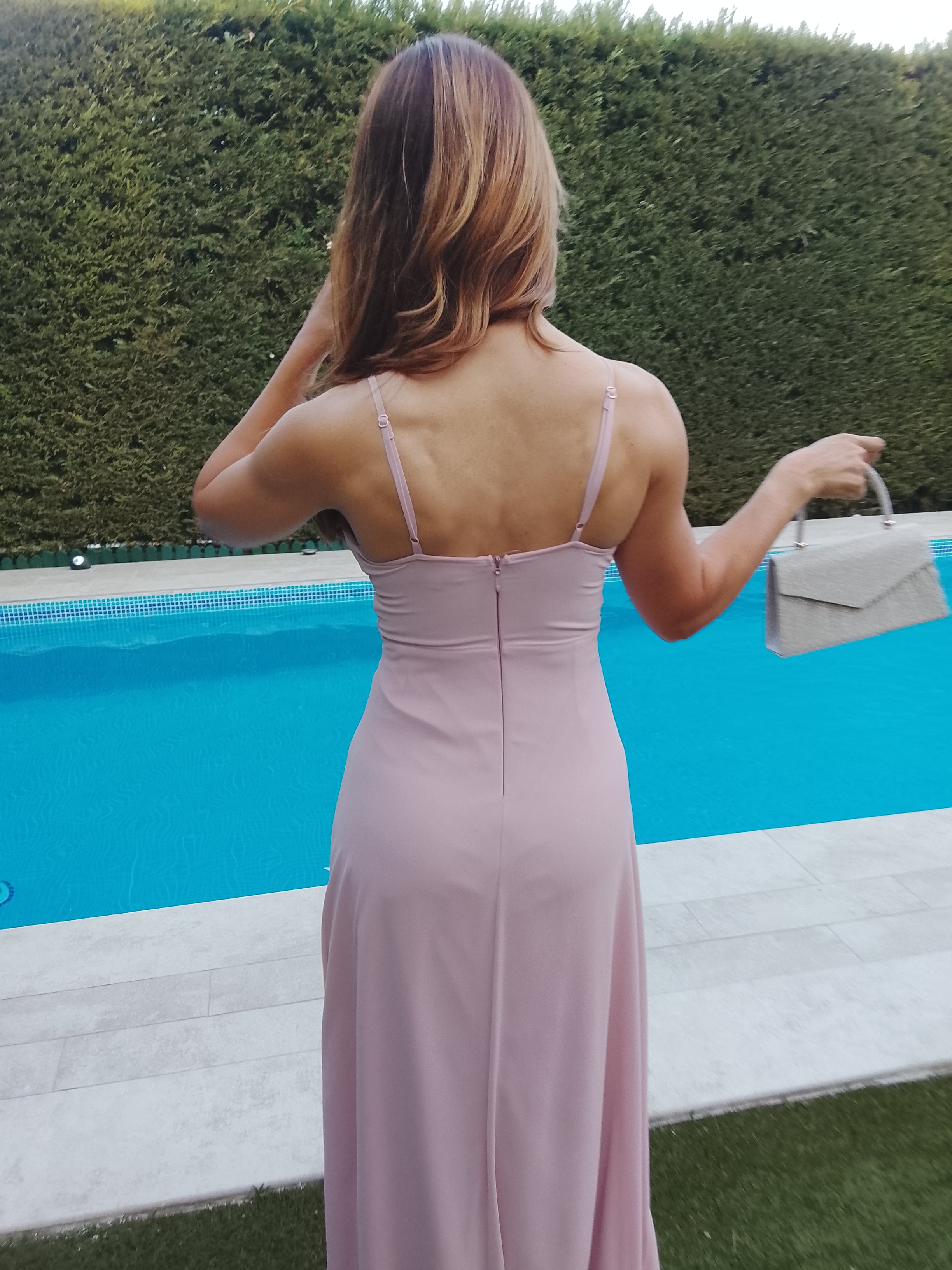 Yaiza pink dress
