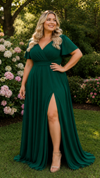 Vestido largo Diana TG botella
