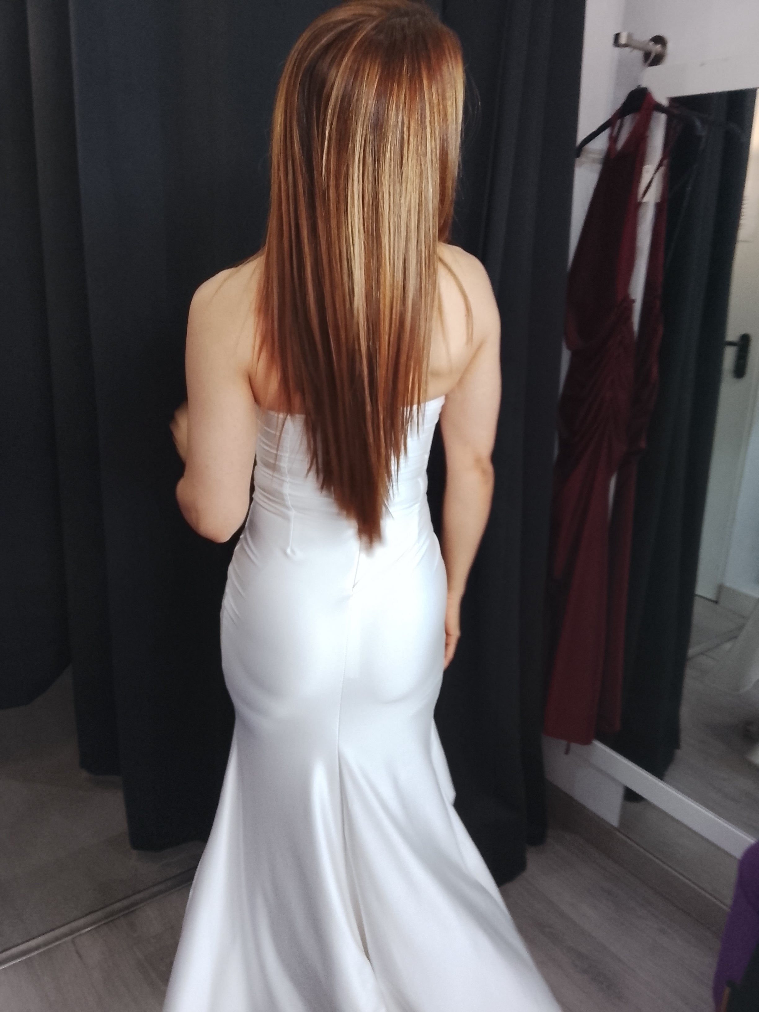 Vestido largo Veroh blanco