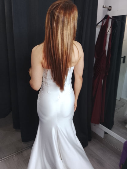 Vestido largo Veroh blanco