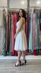 Vestido corto Ivanna Blanco