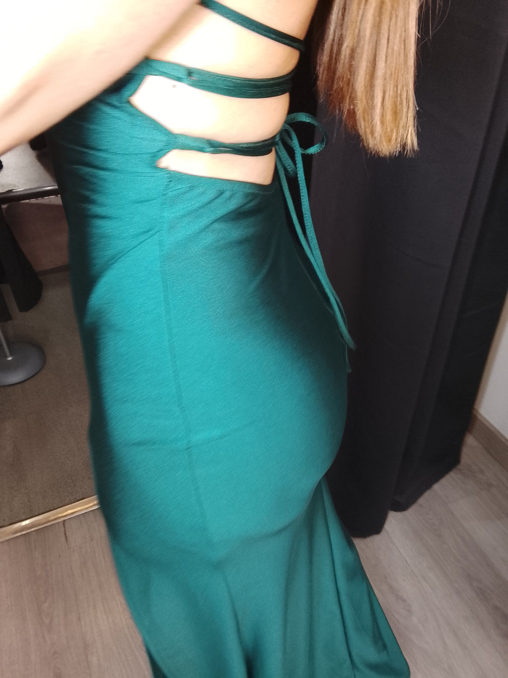 Vestido largo Noa Esmeralda
