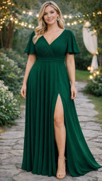 Vestido largo Diana TG botella