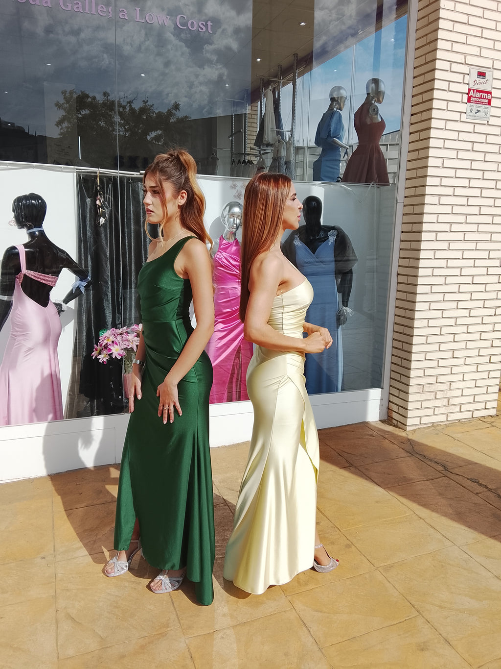 Vestido largo Minerva botella