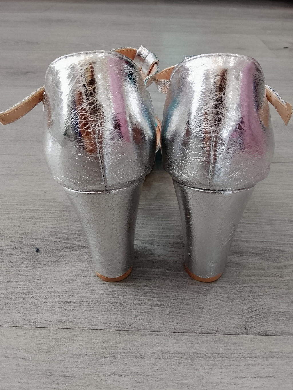 Sandalia plata Nelly