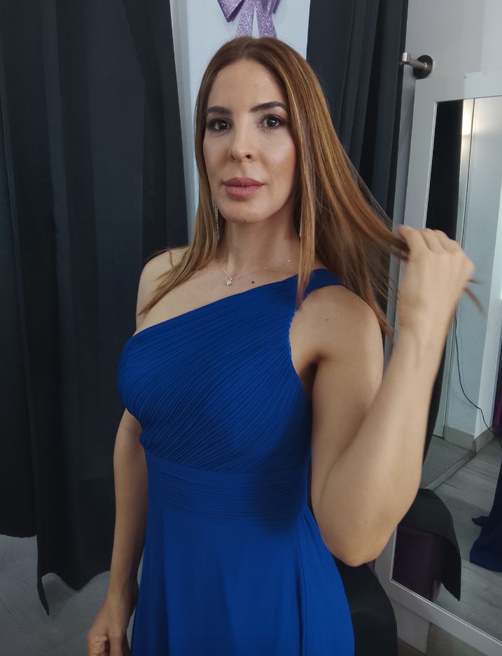 Ithaisa Air Blue Dress