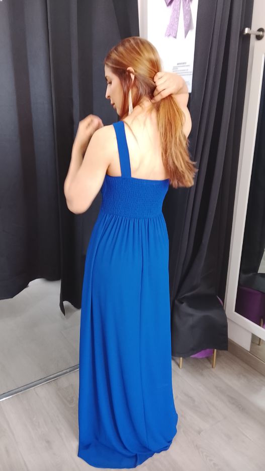 Ithaisa Air Blue Dress