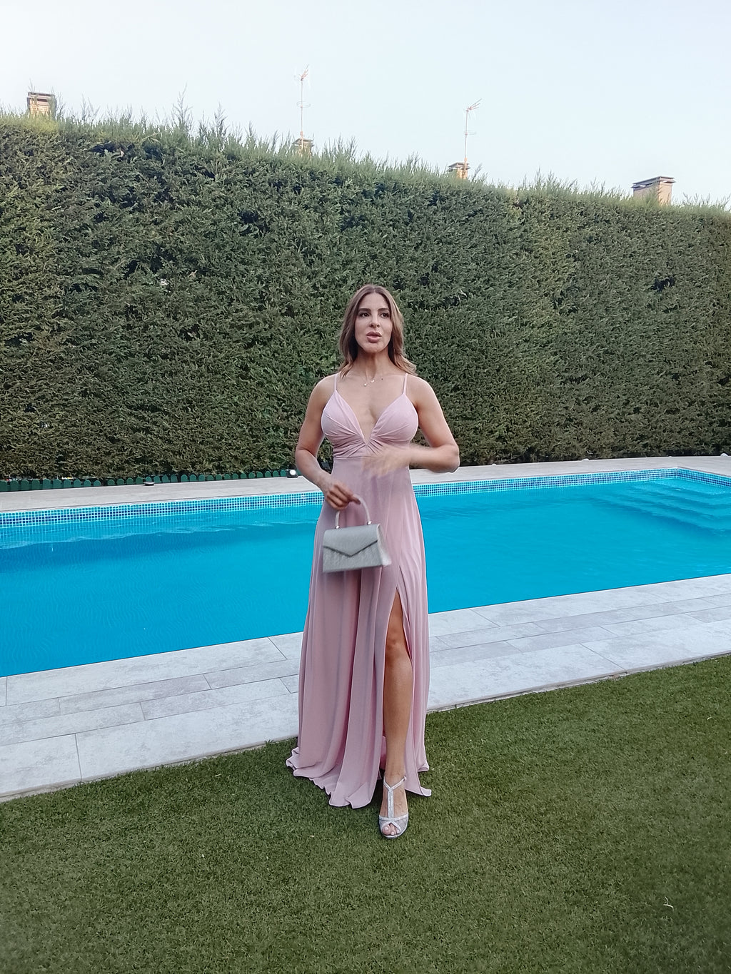 Yaiza pink dress