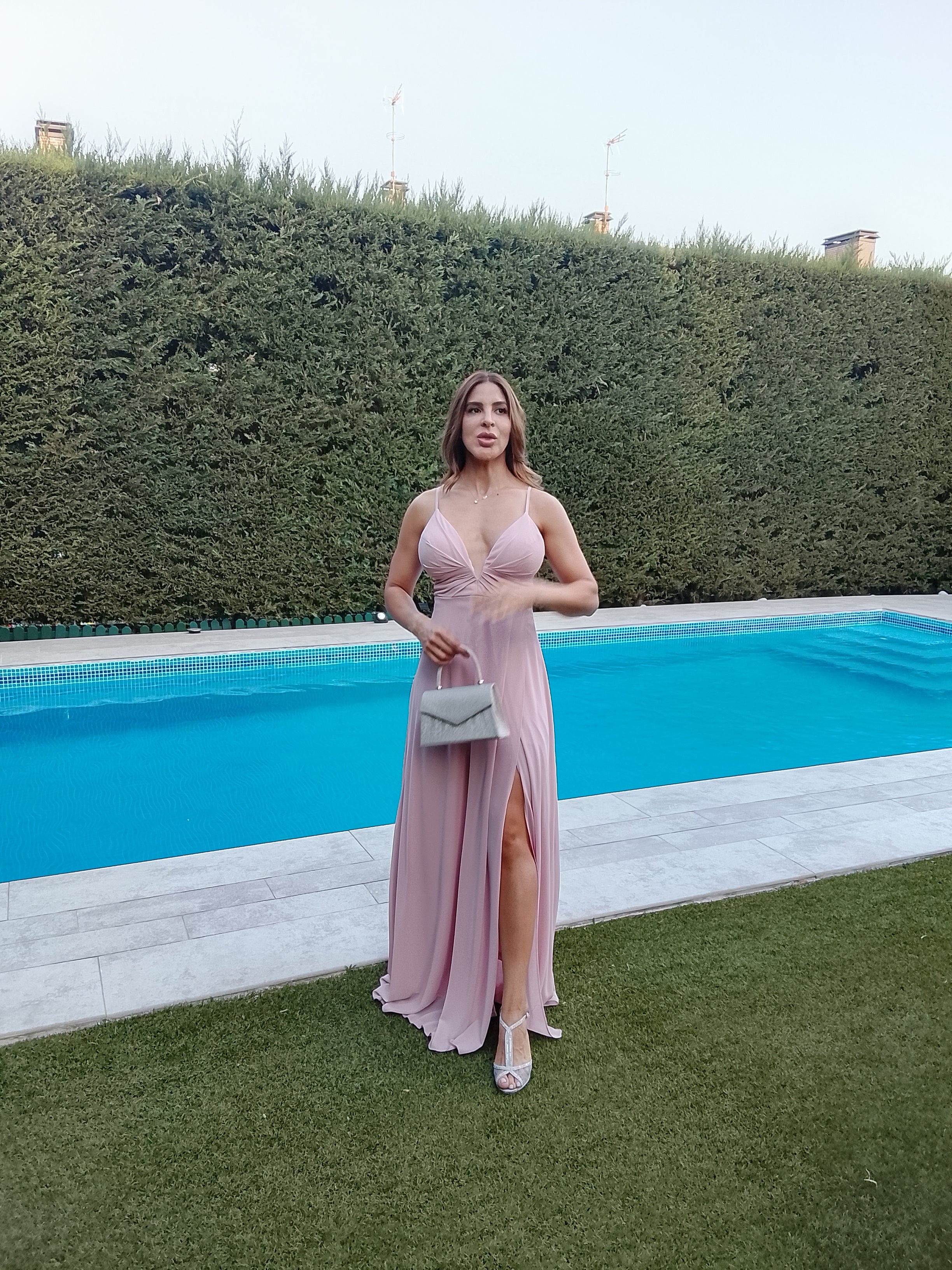 Yaiza pink dress