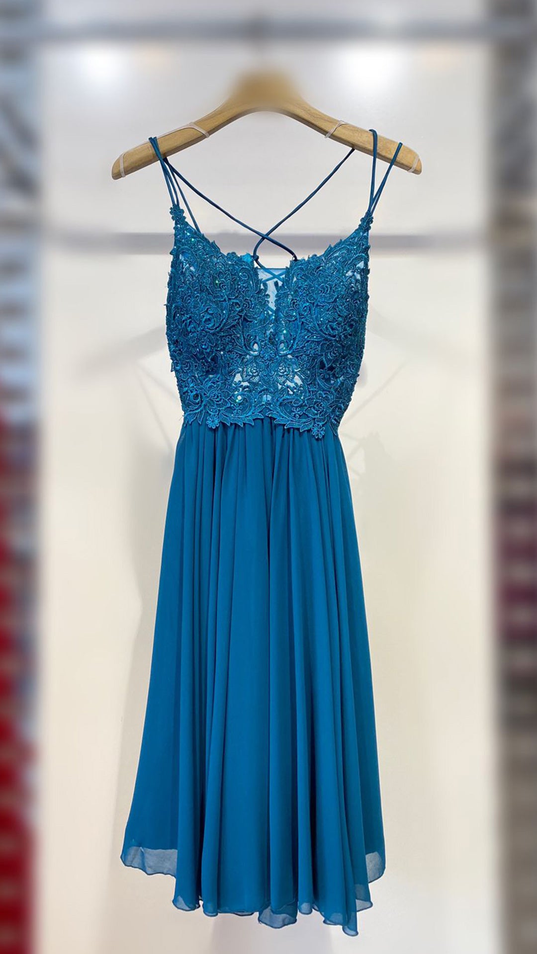 Vestido corto Ivanna Blanco