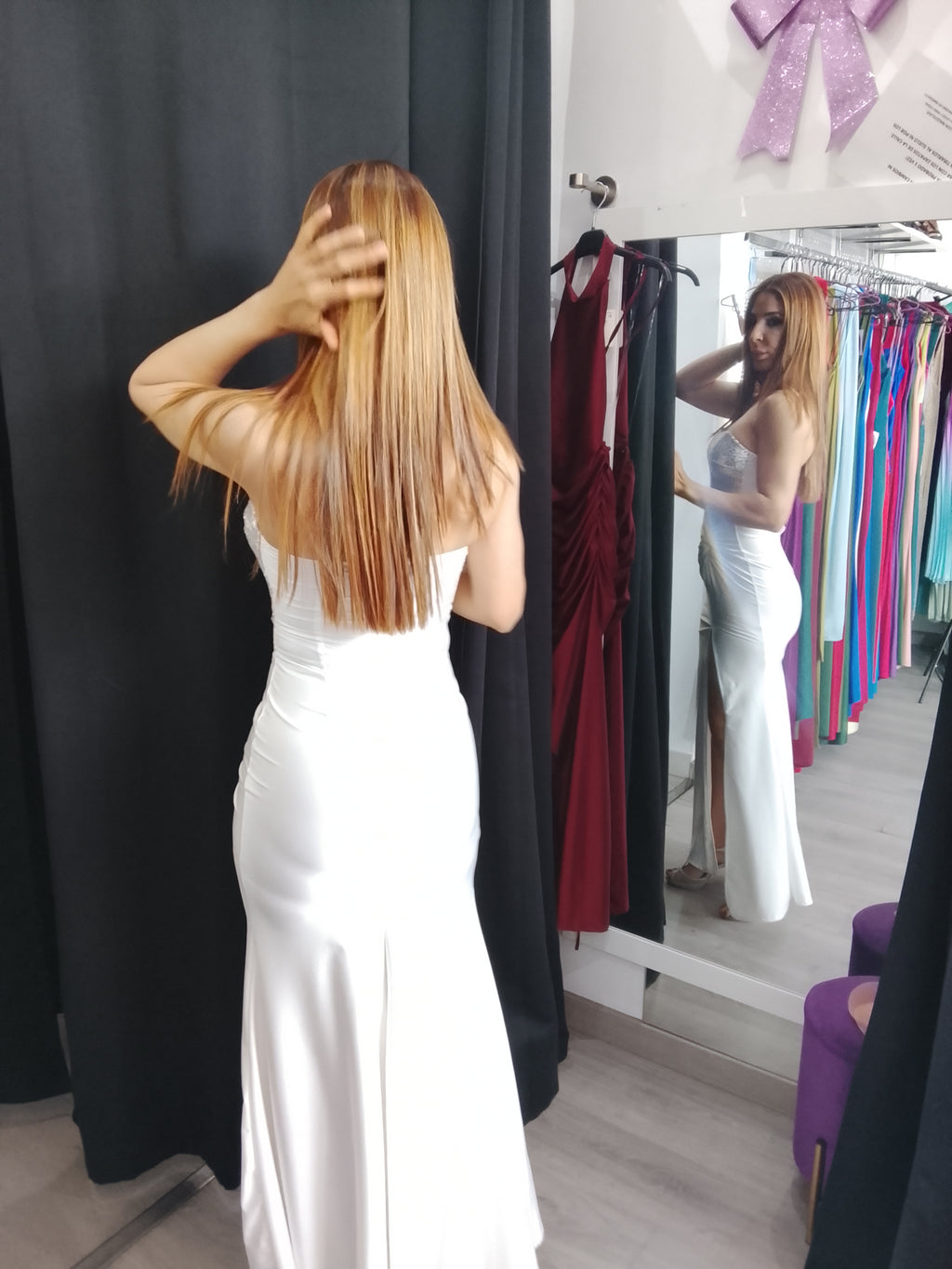 Vestido largo Veroh blanco
