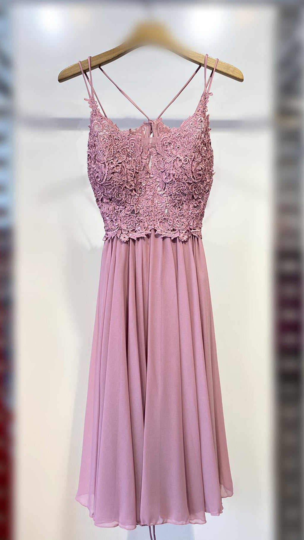 Vestido corto Ivanna Blanco