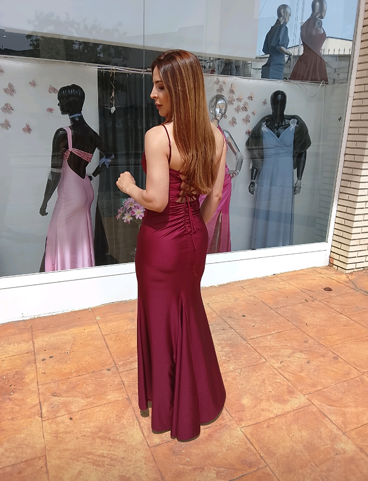 Vestido largo Alexia