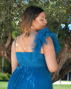 Vestido largo tul Amanda