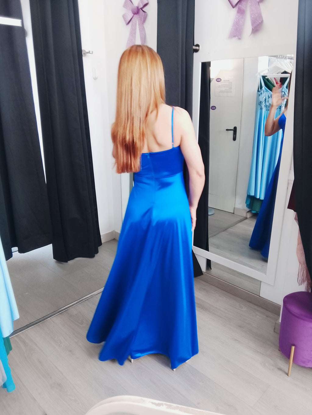Vestido largo Antía Tiras+colores