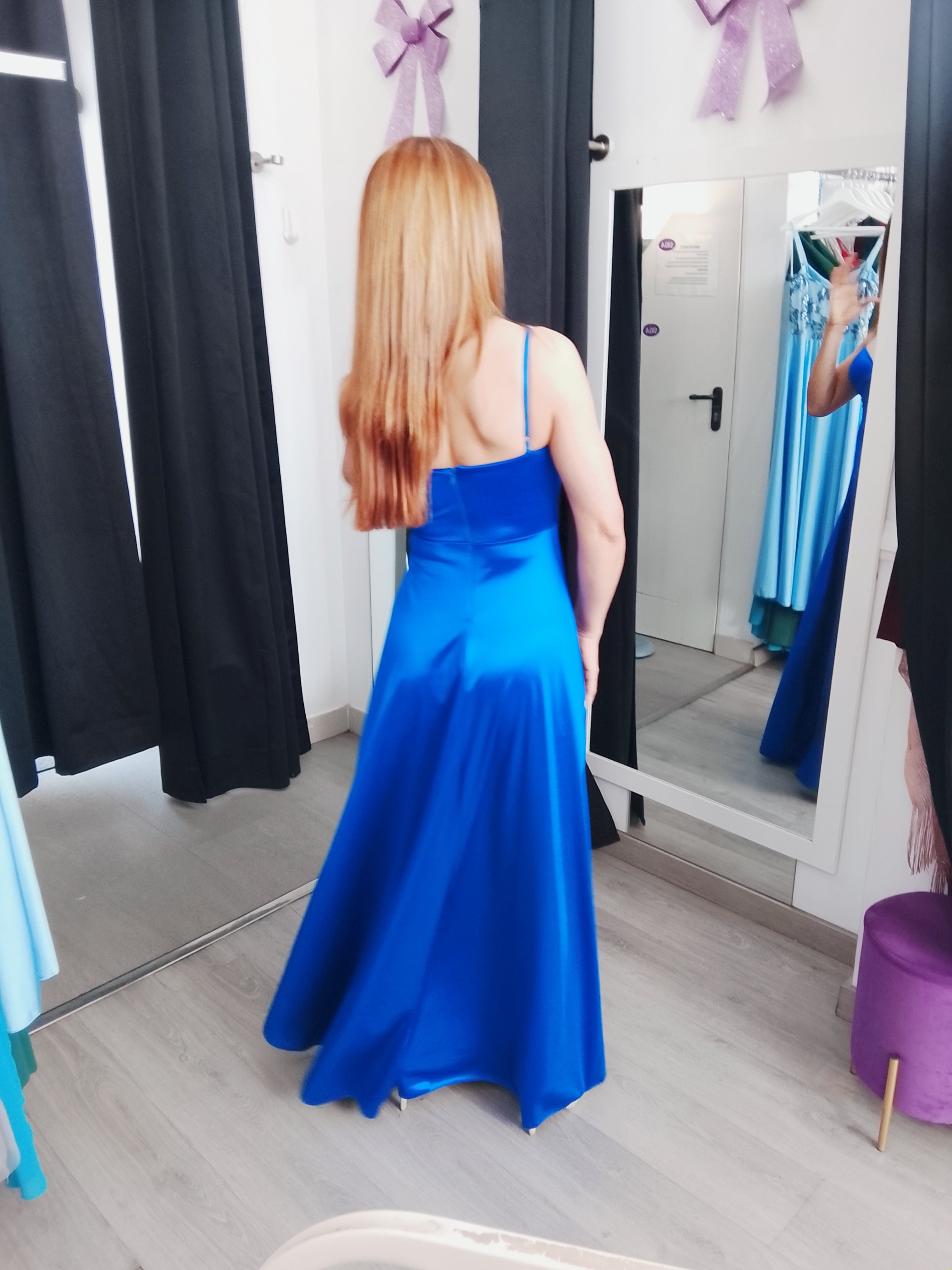 Vestido largo Antía Tiras+colores