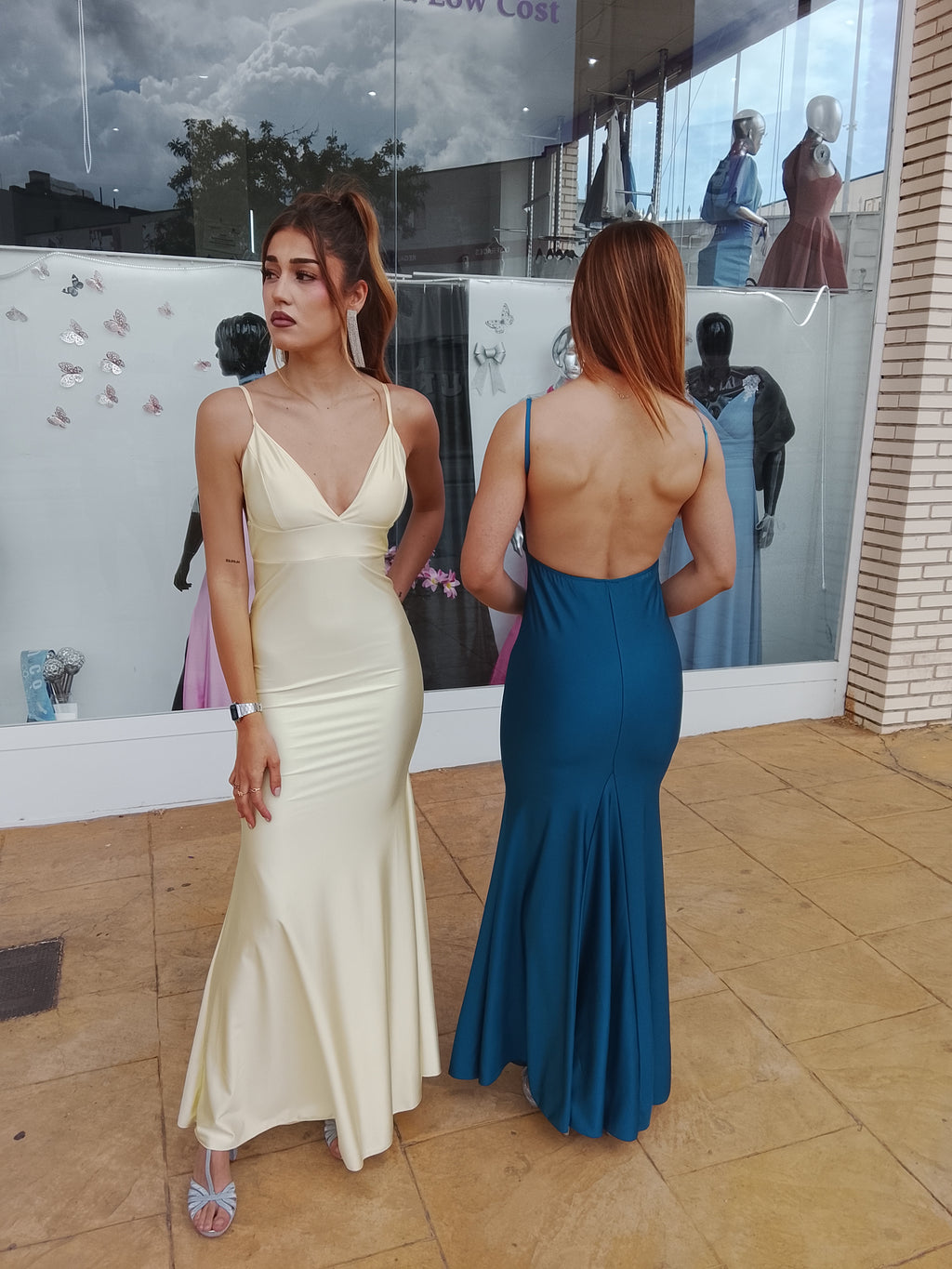 Vestido largo Gossip petróleo