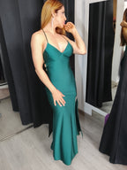Vestido largo Noa Esmeralda