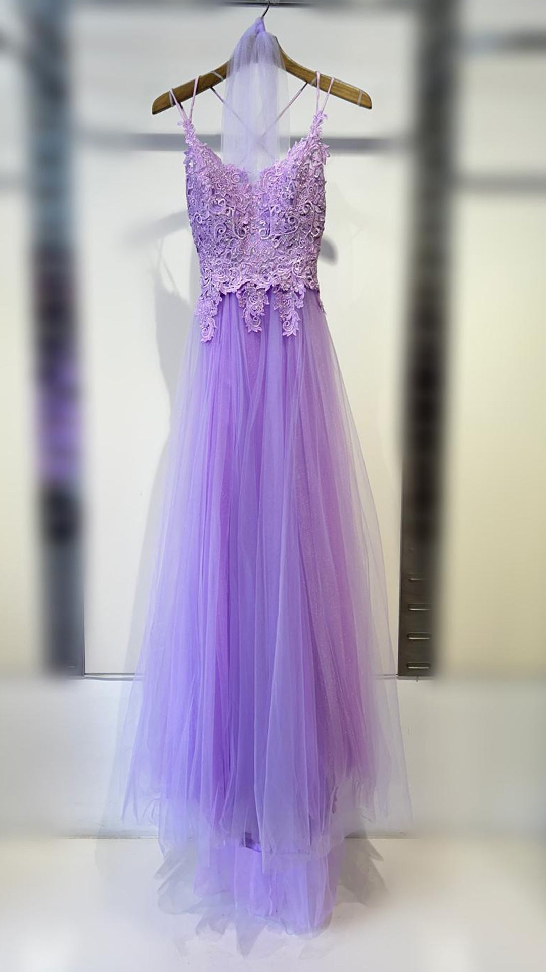 Vestido largo Miss Bliss rosa
