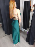 Vestido largo Noa Esmeralda