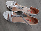 Sandalia plata Nelly