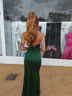 Vestido largo Kareins licra Botella
