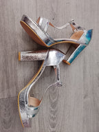 Sandalia plata Nelly