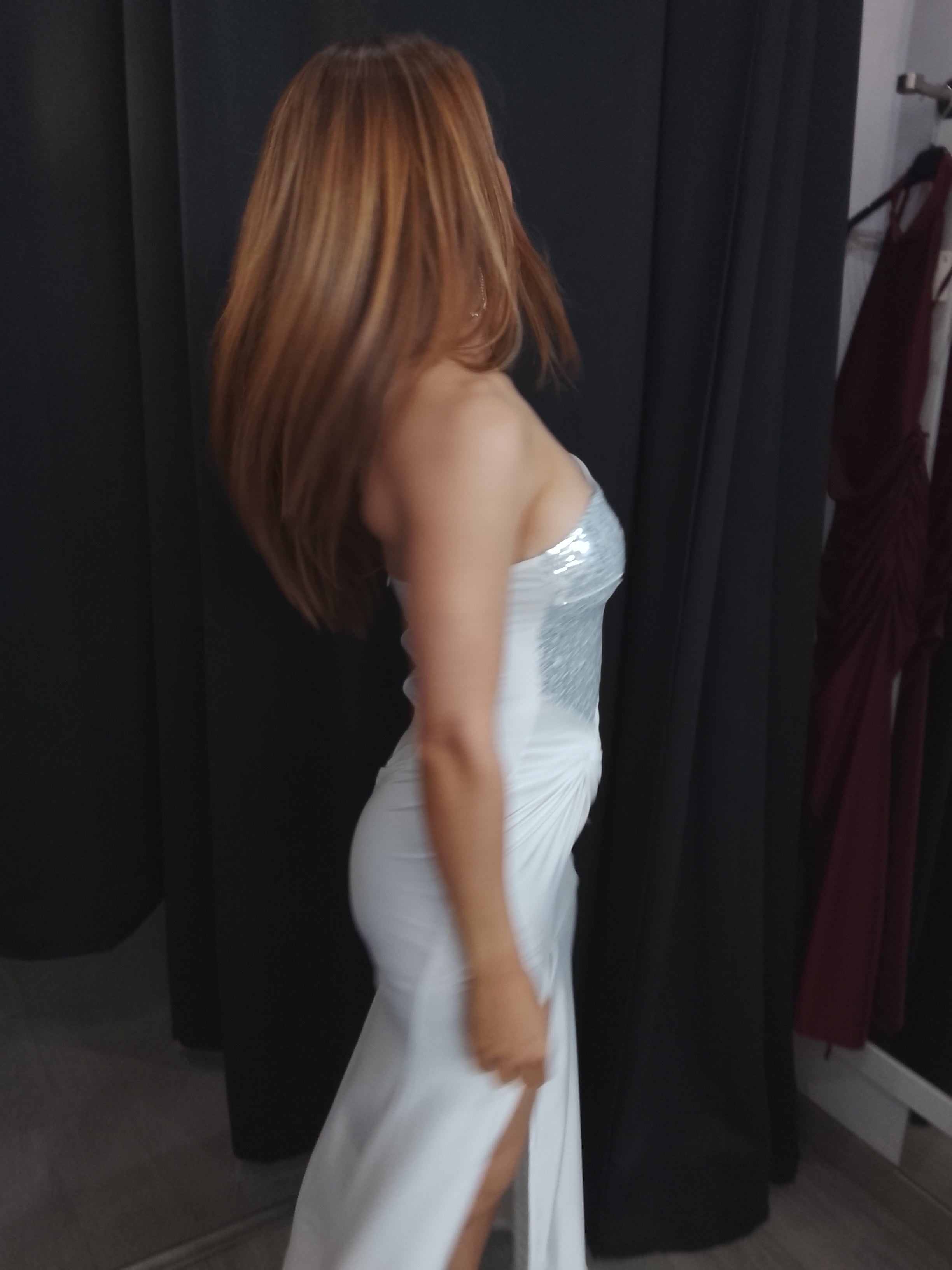Vestido largo Veroh blanco