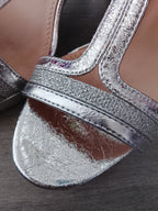 Sandalia plata Nelly