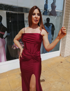 Vestido largo Alexia